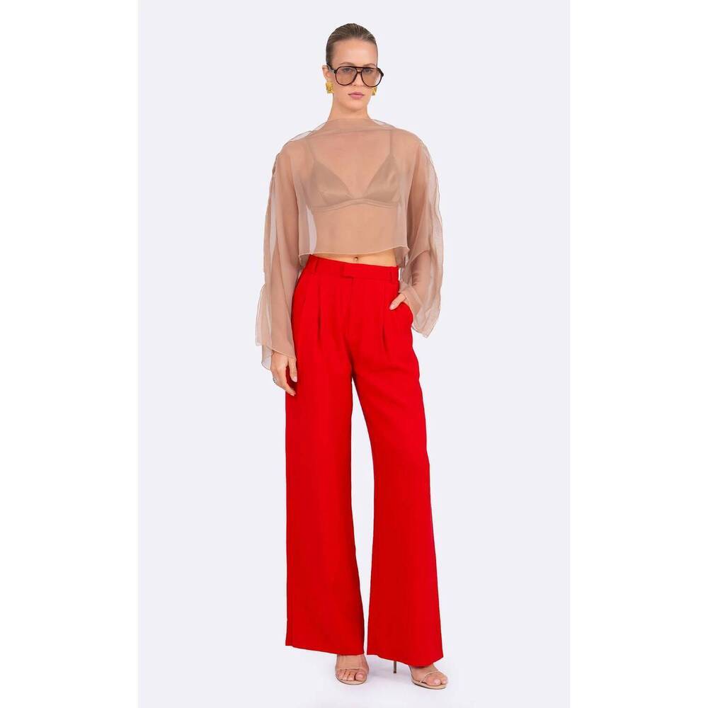 NEW NONCHALANT LABEL gerber pant in red